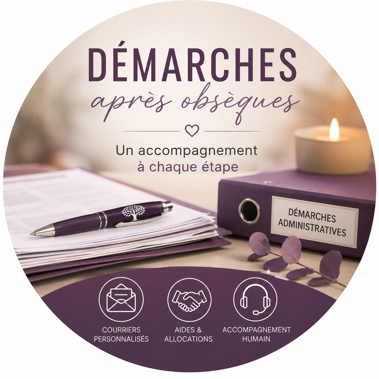 Démarches après obsèques